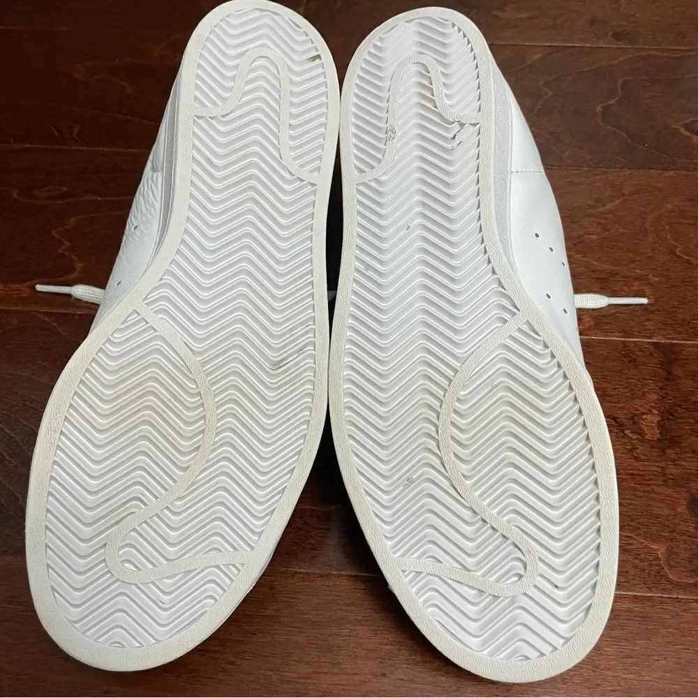 Adidas Superstar Pure Sneakers White Mens Size 8.5